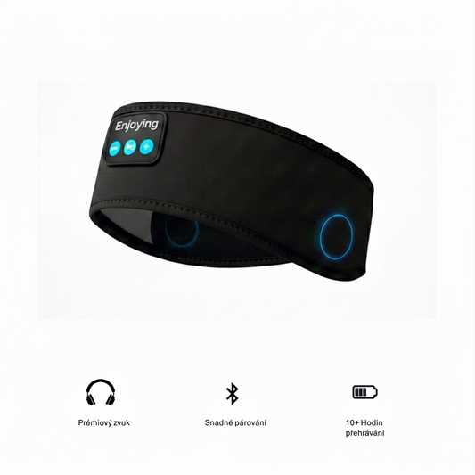 Somnio™ – Chytrá čelenka pro spánek a sport (2v1)